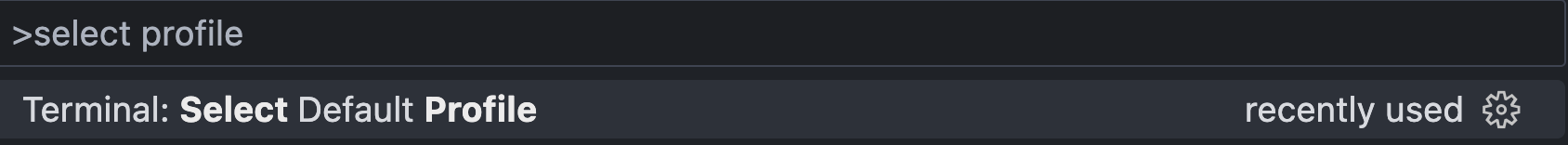 select-default-profile